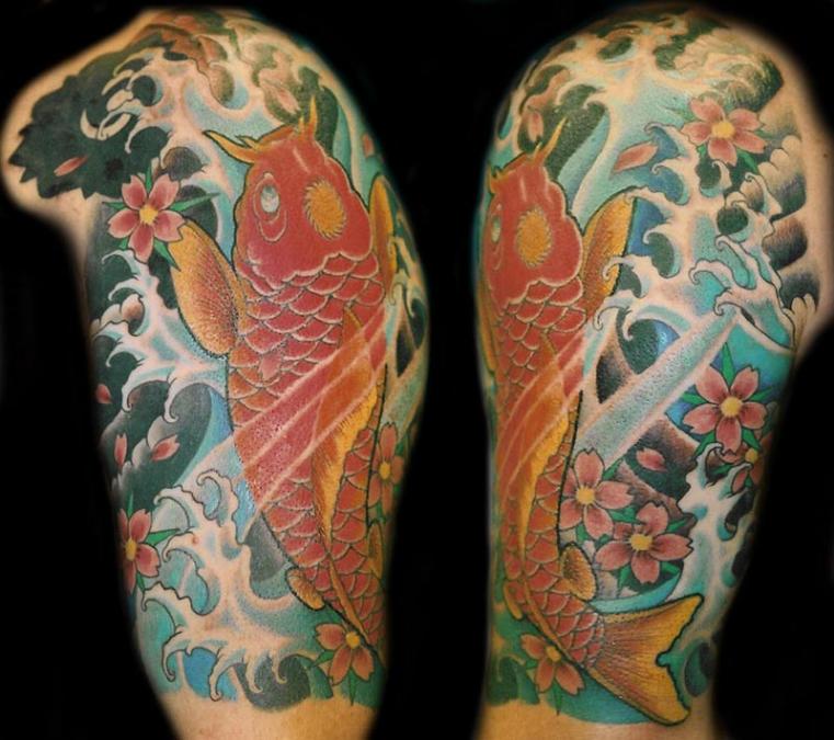Tattoo Columbus Ohio Billy Hill - Tattoo Fishy