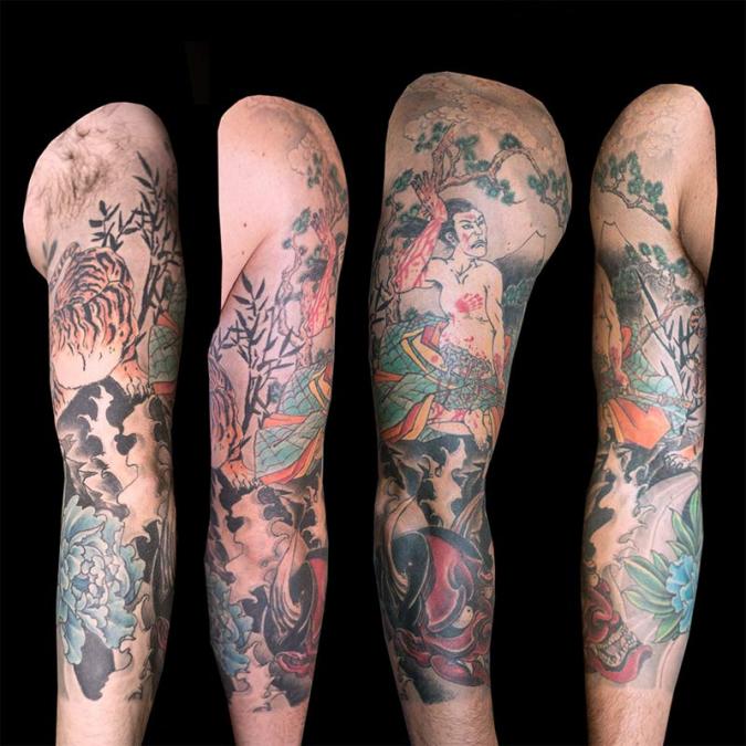 flower tattoo artist columbus ohio