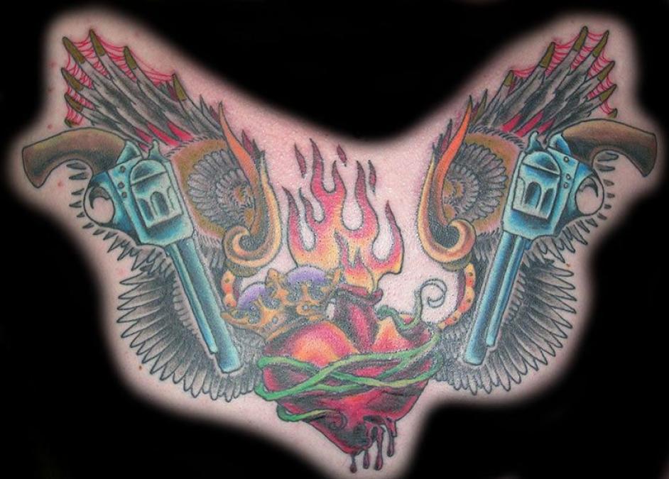 Tattoo Columbus Ohio Billy Hill - Tattoo Guns Fire